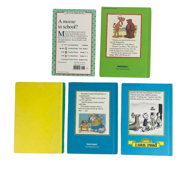 5 I Can Read Books Lot Hardcover Syd Hoff B WIseman Morris Children - Picture 2 of 11